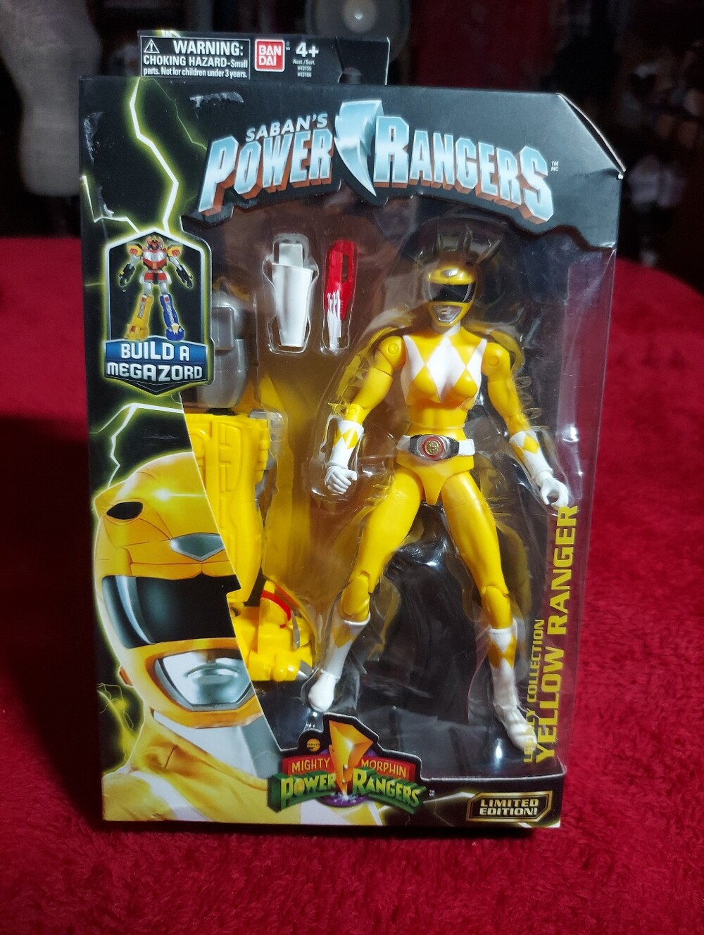 Yellow Ranger BAF 2018 Bandai Mighty Morphin Power Rangers Legacy Collection